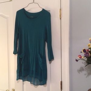 3/4Sleeve tee rayon spandex top